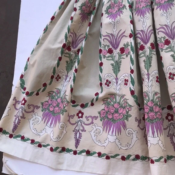 SOLD Betsey Johnson New York Vintage Rare OG Tea Party Dress Printed 10 Y2k - Picture 5 of 17